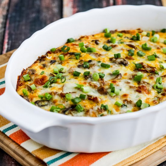 Italian Sausage Breakfast Casserole