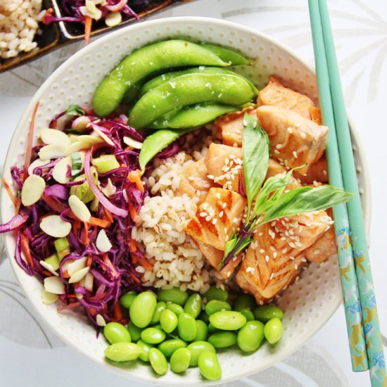 Asian Salmon Bowl