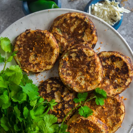 Quinoa Paneer Mini Pancakes