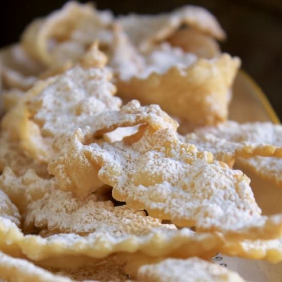 italian bow tie cookies