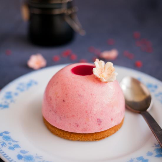 Strawberry Mousse Domes