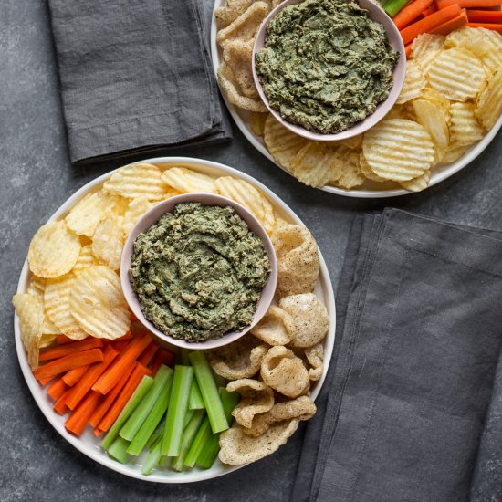 Dairy-Free Spinach & Artichoke Dip