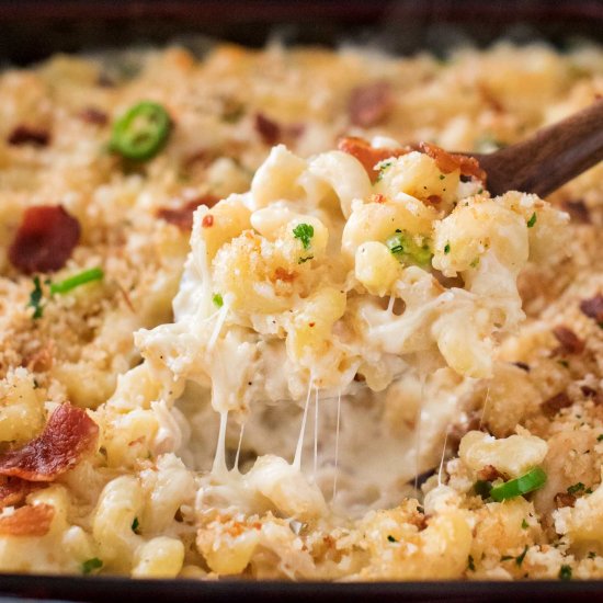 Jalapeno Popper Mac and Cheese