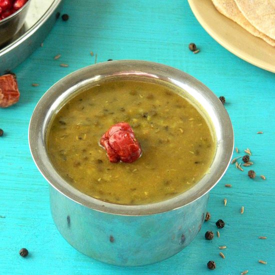 Green Moong Dal Curry