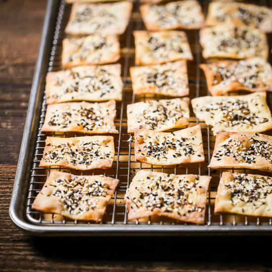 Seeded Buttermilk Crackers