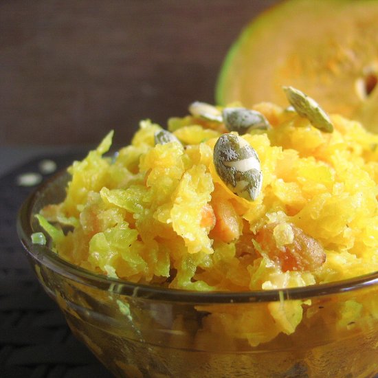 pumpkin halwa ( indian dessert )