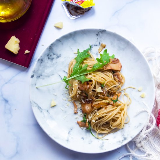 Vegemite & Sweet Onion Pasta