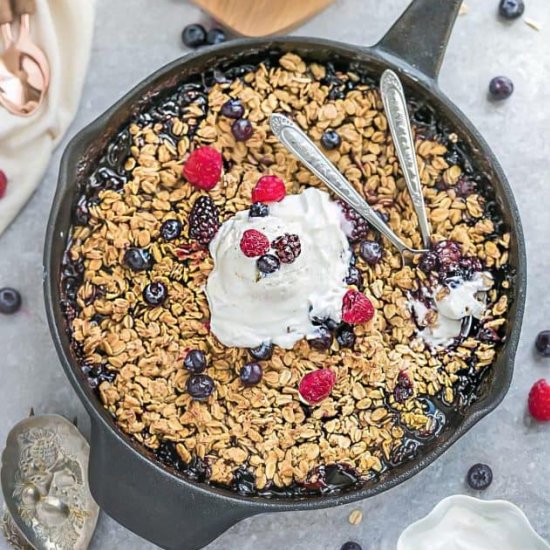 Triple Berry Crisp