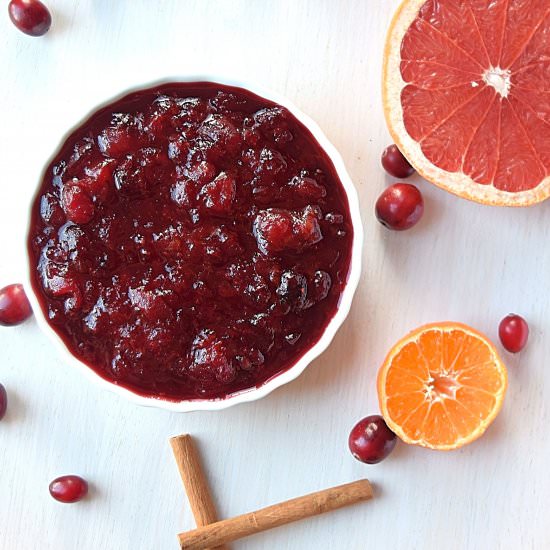 The Perfect Cranberry Sauce