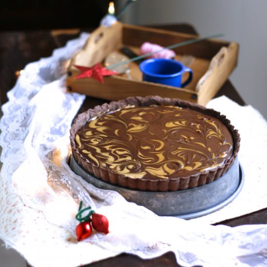 pb choc tart