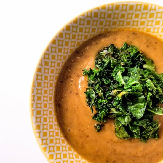 Black Bean and Butternut Bisque