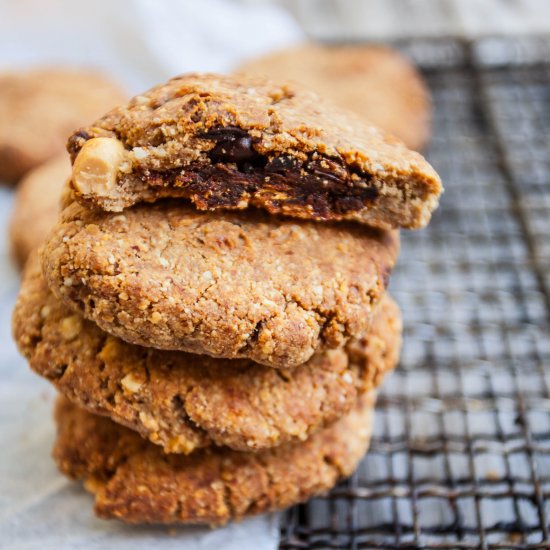 Peanut butter date cookies