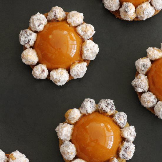 Caramel Mousse Domes