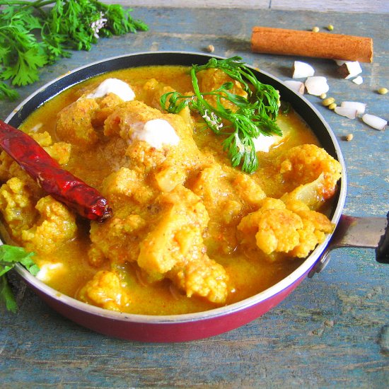 Cauliflower Kurma