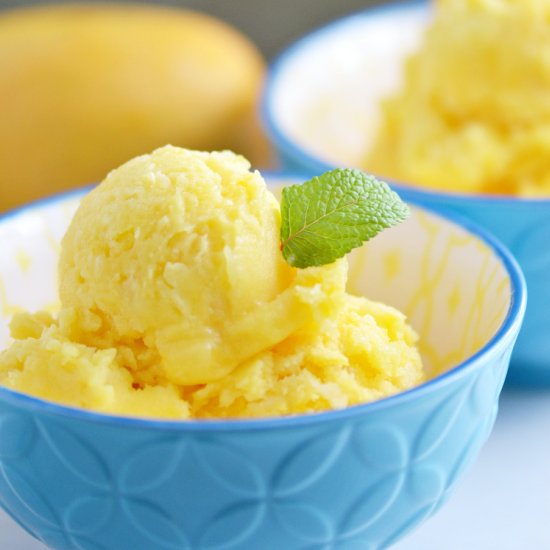 Mango Pineapple Sorbet