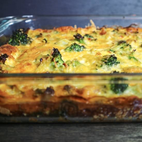 Turkey Sausage Breakfast Casserole