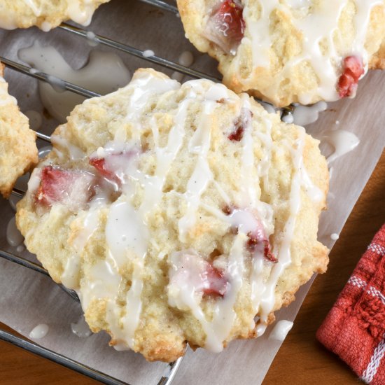 Strawberry Shortcake Cookies