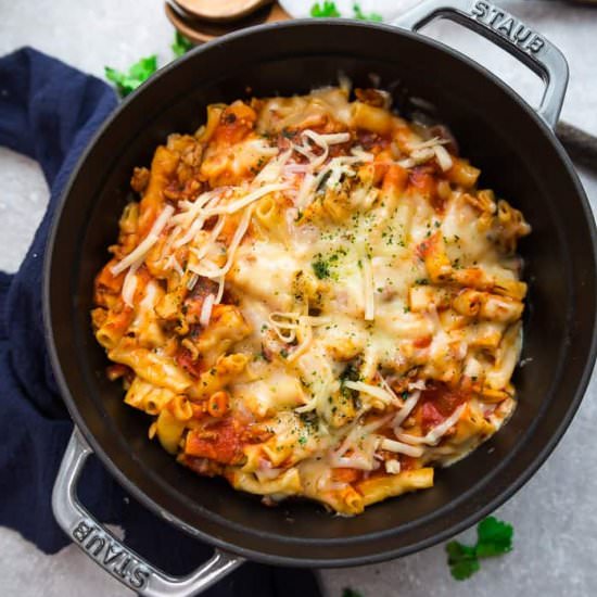 Instant Pot Baked Ziti