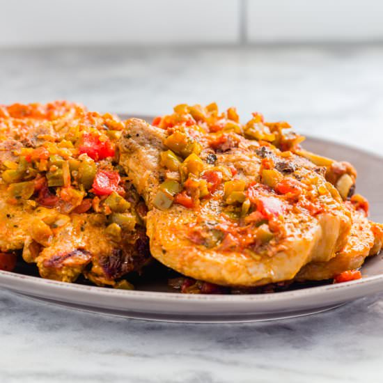 Instant Pot Salsa Pork Chops