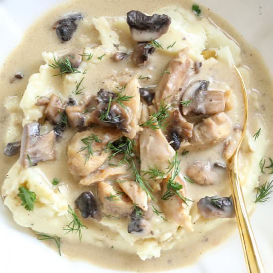 Chicken Mushroom Marsala Gravy