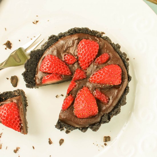 Chocolate Strawberry Tart