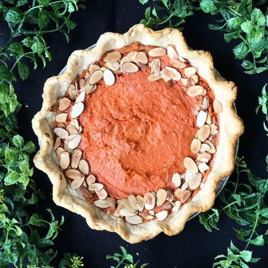 Chai Carrot Pie