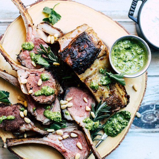 Korean Spiced Rack Of Lamb