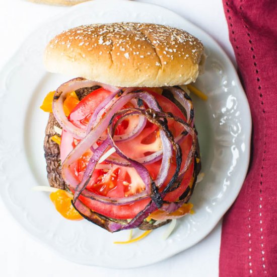 Grilled Portobello Burgers