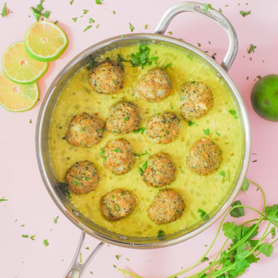 Thai Turkey Meatballs