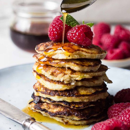 Coconut Banana Pancakes