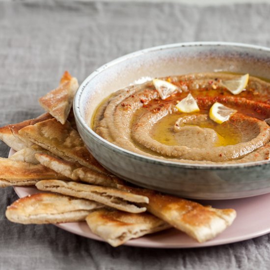 baba ganoush roasted eggplant dip