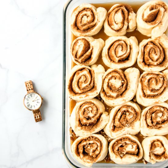 Valentine’s Day Cinnamon Rolls