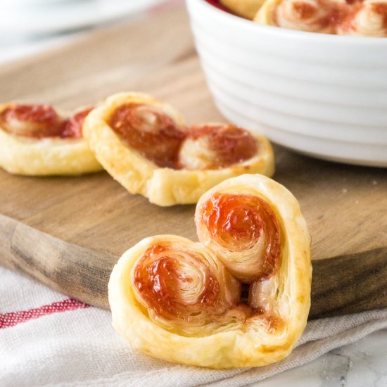 Heart Shaped Palmiers