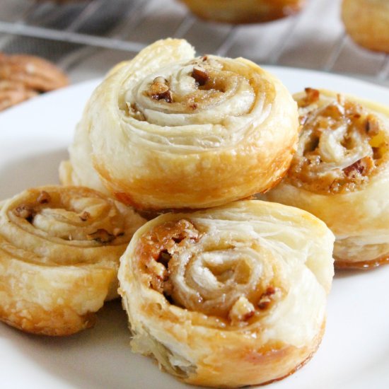 Pecan Pie Cinnamon Rolls