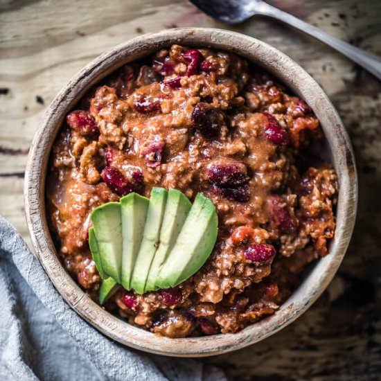 Kid Approved Gluten-Free Beef Chili