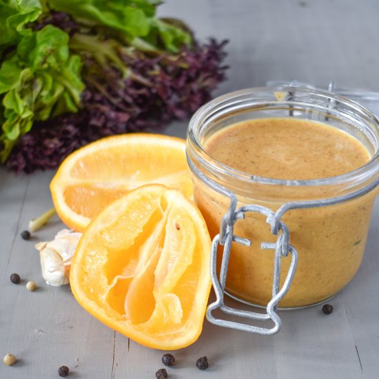 Almond Butter Turmeric Dressing