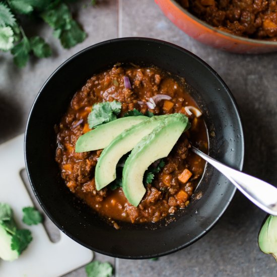 Smoky Bison Chili