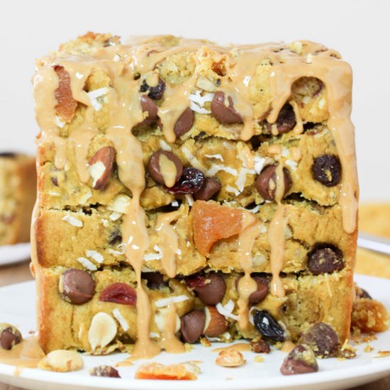 Healthy Trail Mix Quick Bread