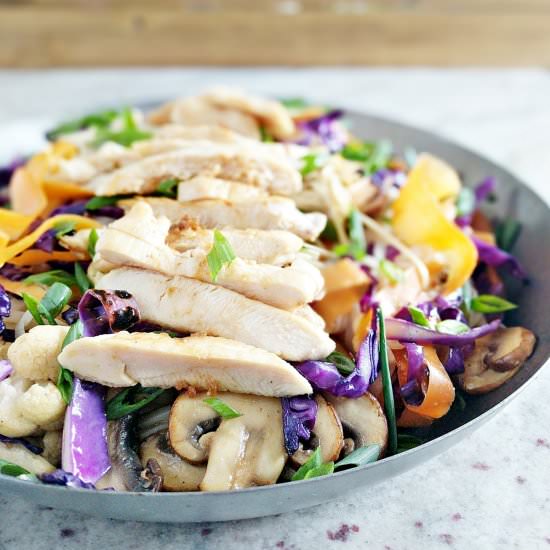 Ginger Chicken Stir Fry