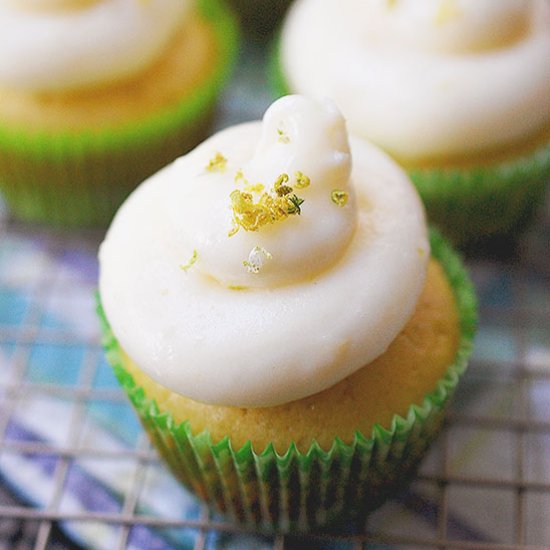 Key lime pie cupcakes