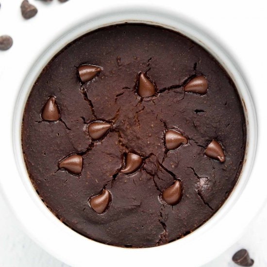 Flourless Chocolate Mug Cake