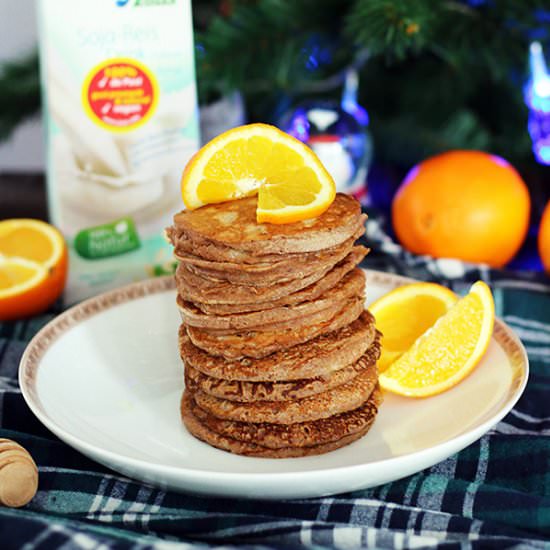 Easy Gingerbread Pancakes