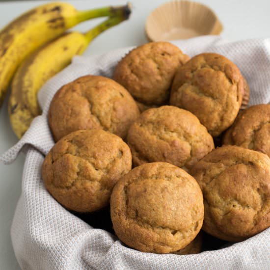 Banana Protein Muffins