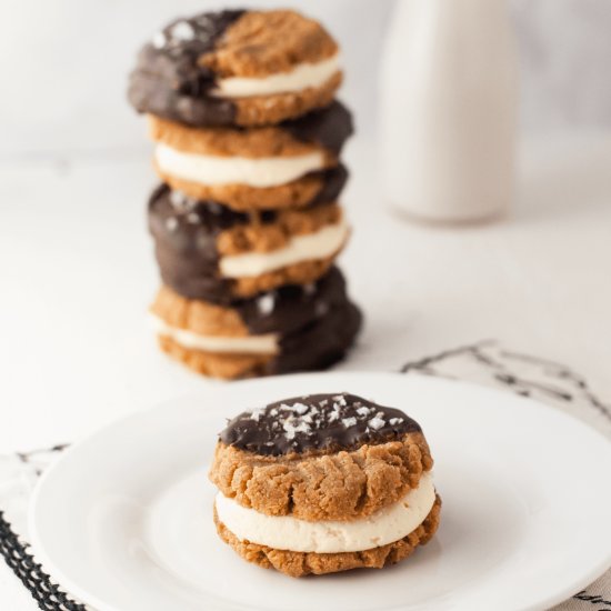 Chocolate Peanut Butter Cookies