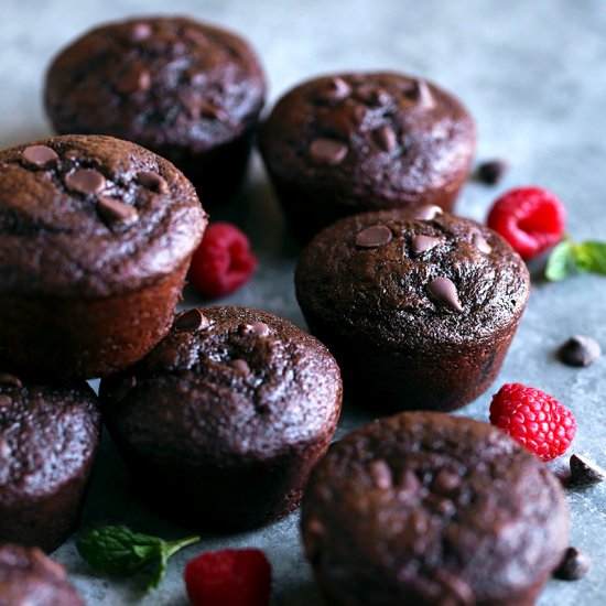 Double Chocolate Muffins