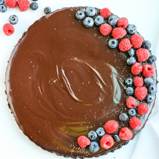 Dark Chocolate Ganache Tart