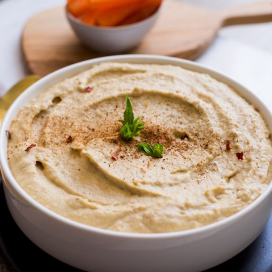 Basic No-Oil Hummus