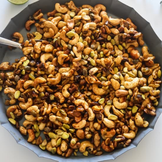 Chili Lime Roasted Nuts