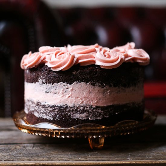 Chocolate Raspberry Cake