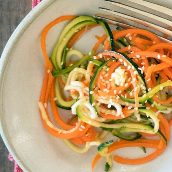 Quick Zucchini & Carrot Pickles